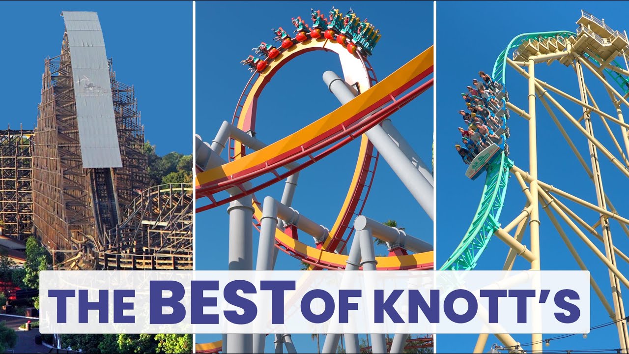 The Roller Coasters of Knott's Berry Farm: RANKED
