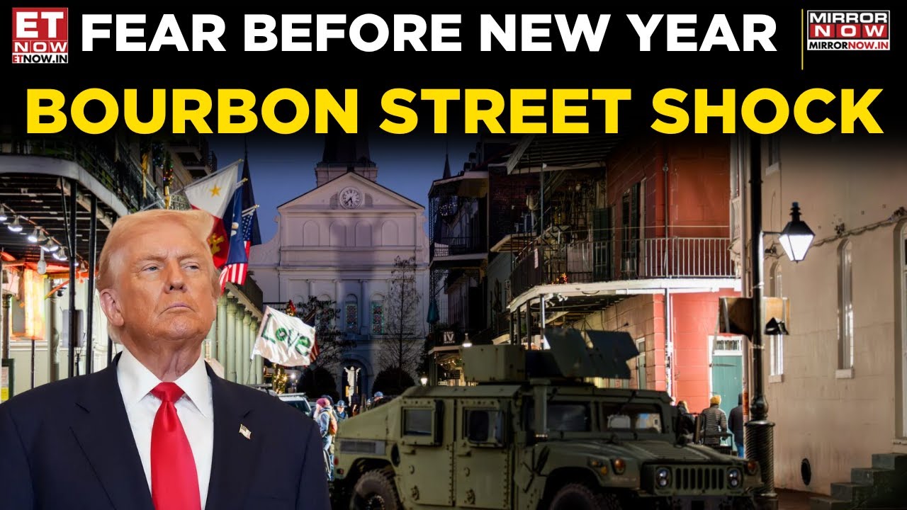 New Orleans on High Alert: Trump Sends National Guard After Bourbon Street Horror | ET Now