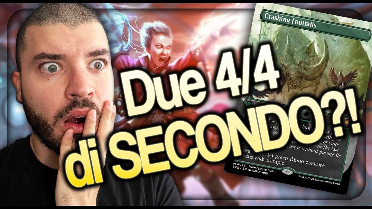 Ho ROTTO Crashing Footfalls, senza CASCADE! - Timeless Deck MTG Arena