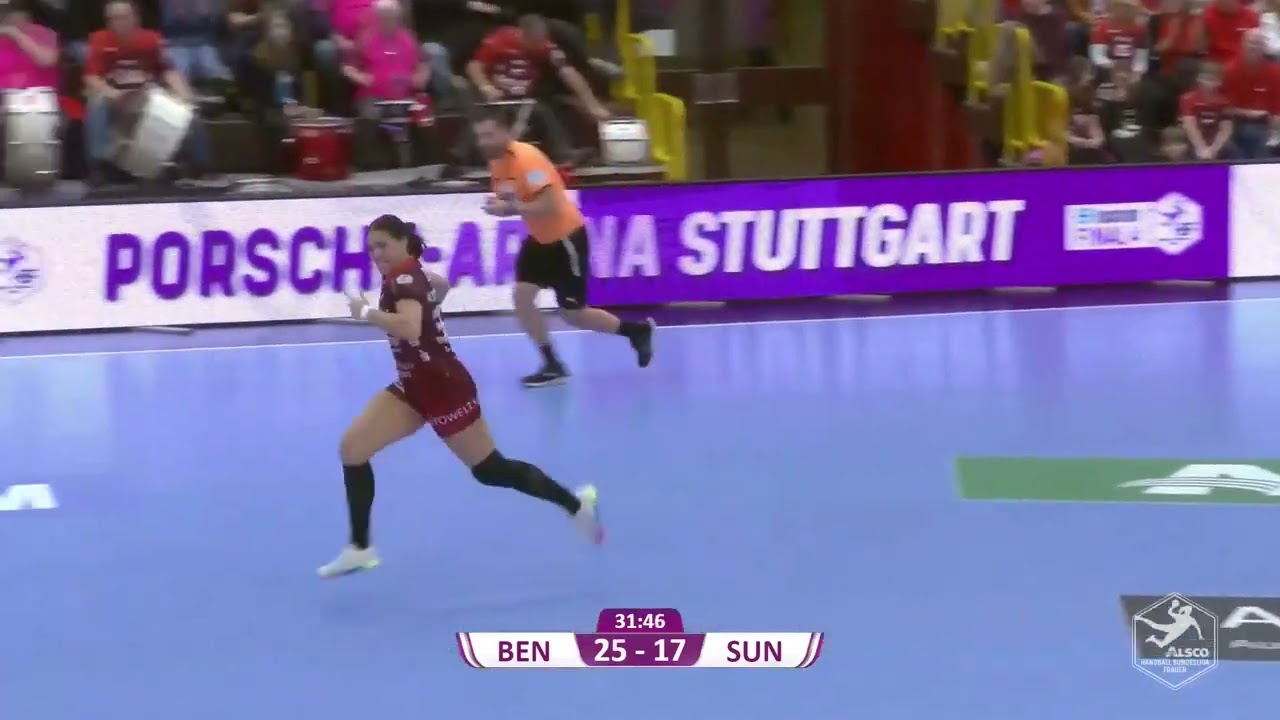Lucie-Marie Kretzschmar - Treffer-Highlights beim 39:31-Sieg der Flames gegen Neckarsulm!