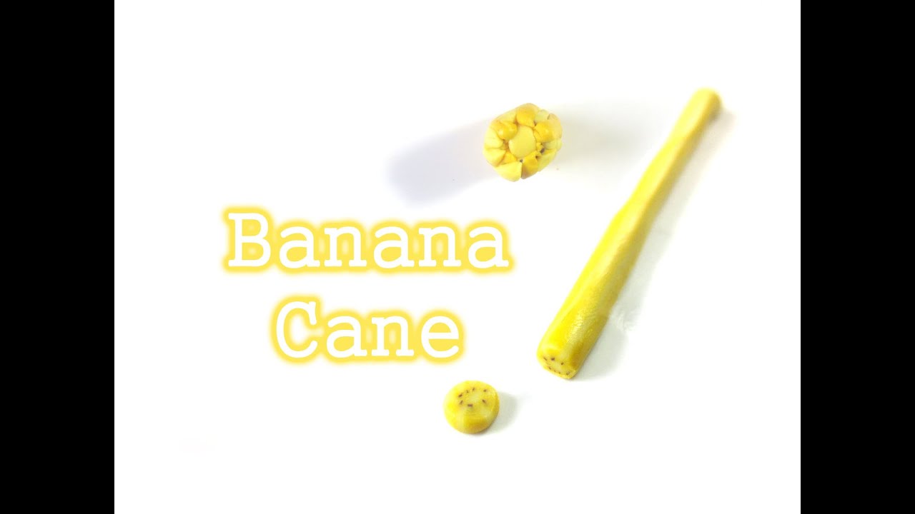 Tutorial: Banana Cane Polymer Clay