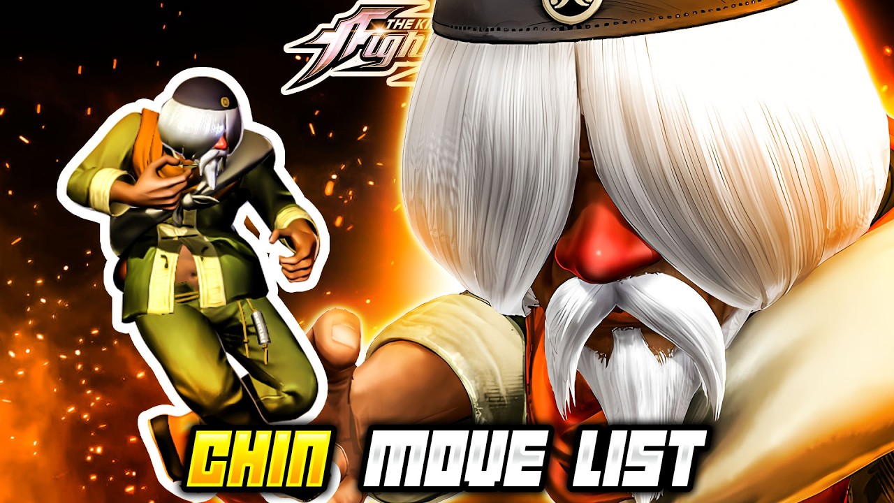 CHIN GENTSAI MOVE LIST - The King of Fighters XIV (KOFXIV)