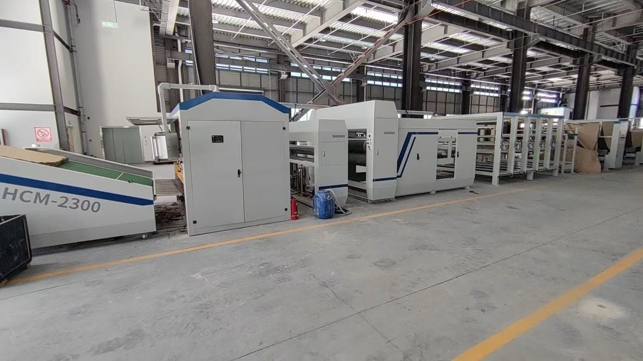 Honeycomb core machine for door fillers — block type