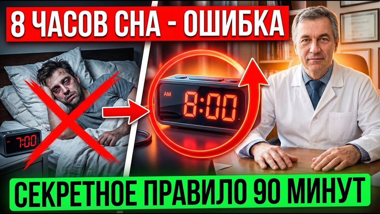 99% спят не правильно! Высыпаться легче чем ты думаешь.