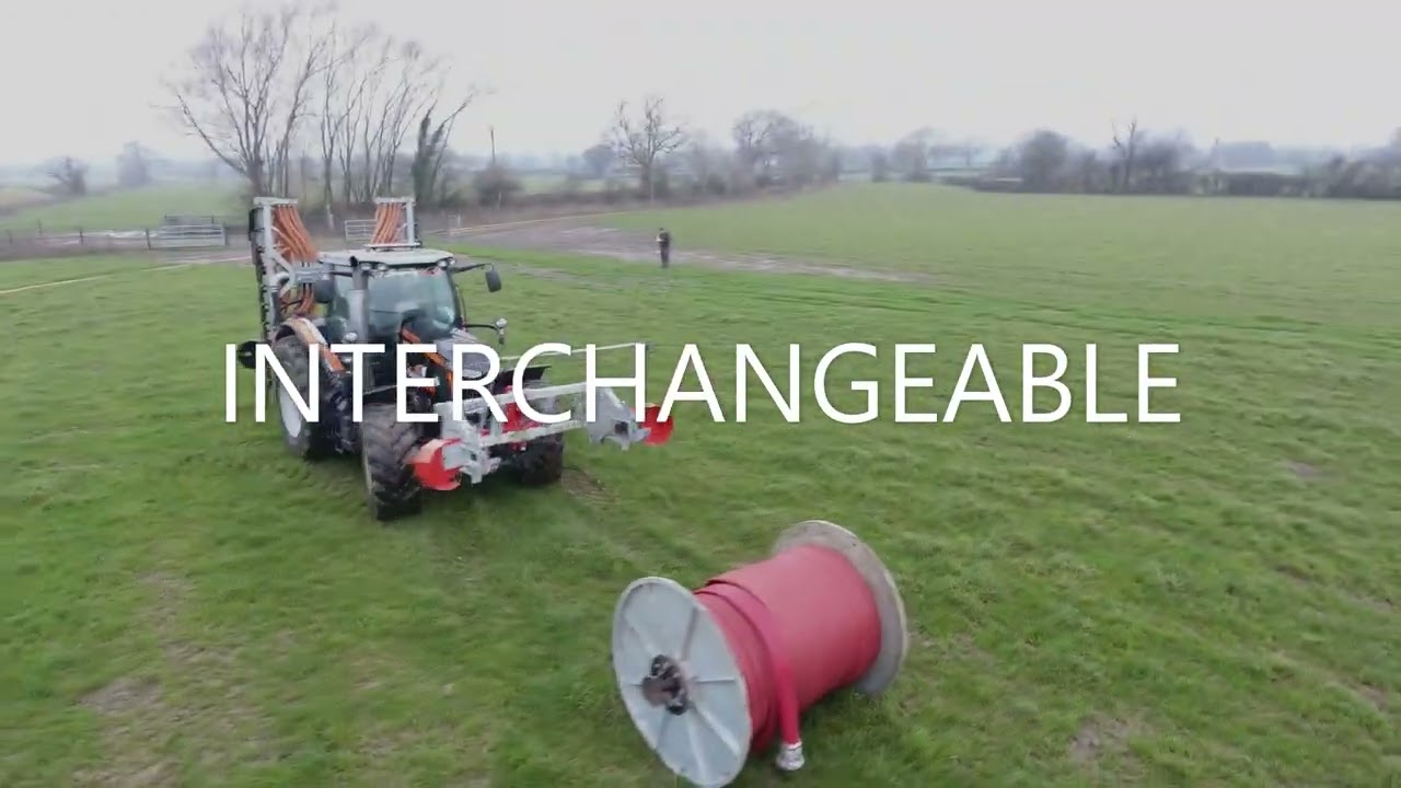 SLURRYQUIP DEMO UNIT, Umbilical  System with front steering reeler, twin macerator dribble bar