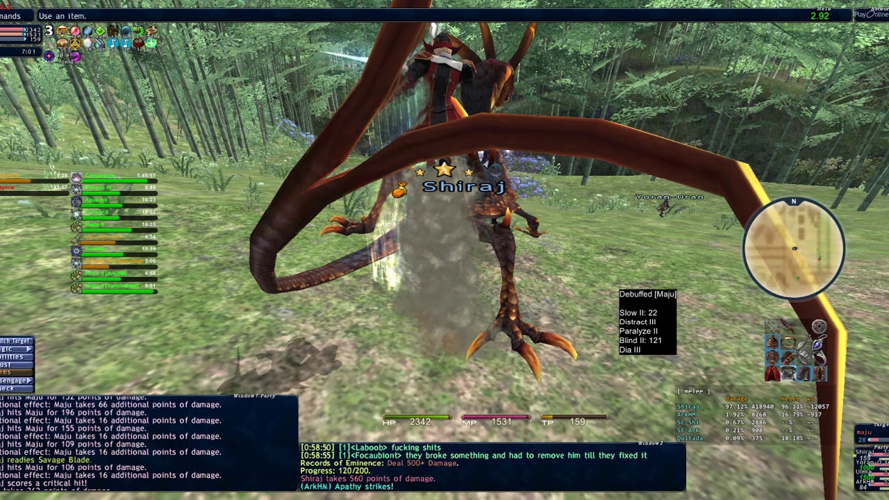 FFXI RDM solo Maju