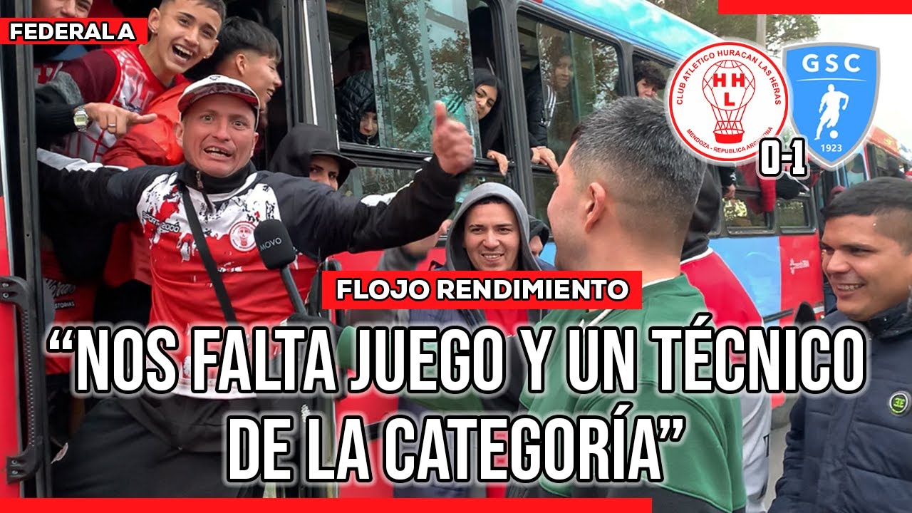 REACCIÓN CON LOS HINCHAS | HURACÁN LH 0-1 GUTIÉRREZ | FEDERAL A 2024