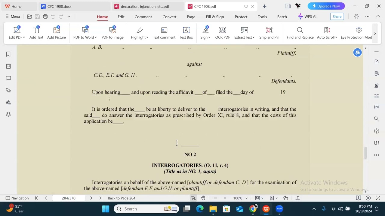 Order 11 and 39 of CPC| BLC Lecture