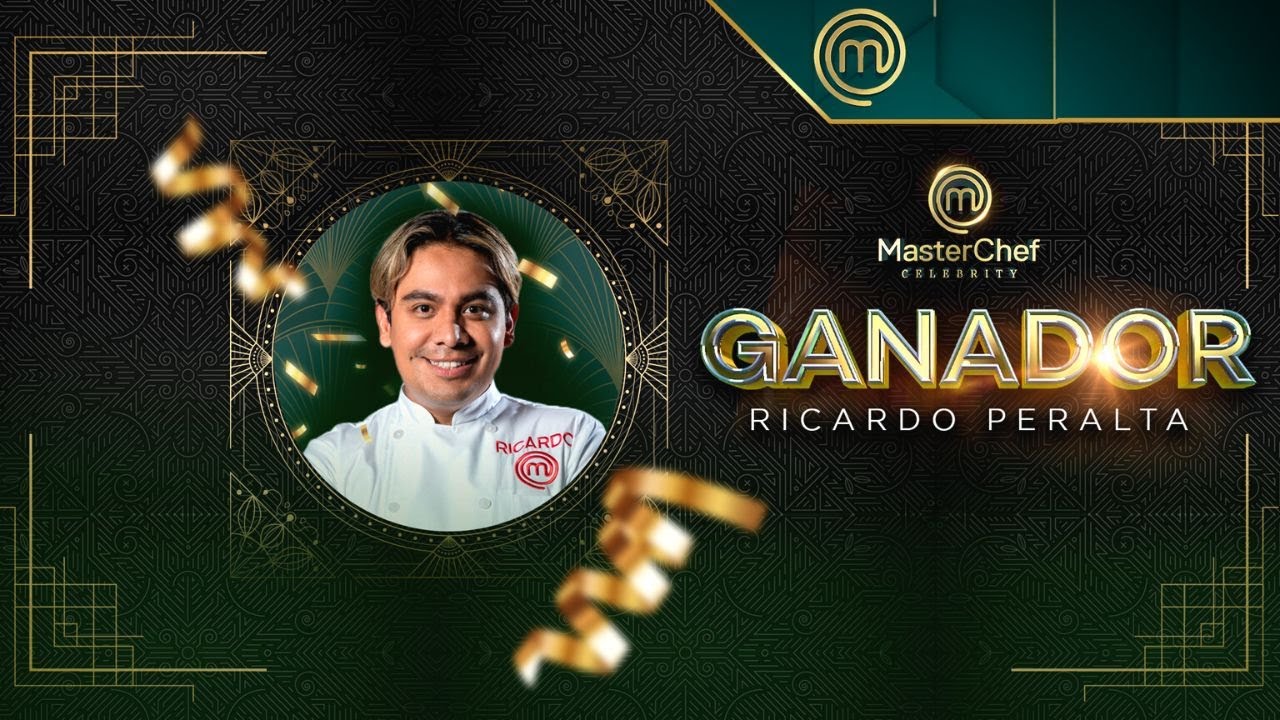 ¡Ricardo Peralta es el gran ganador de MasterChef Celebrity 2022! | MasterChef Celebrity 2022