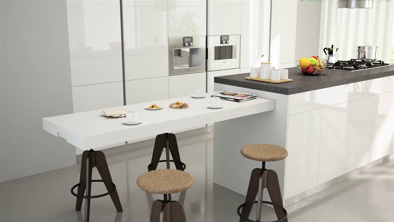 BREAKFAST Pull Out Kitchen Table | BOX15