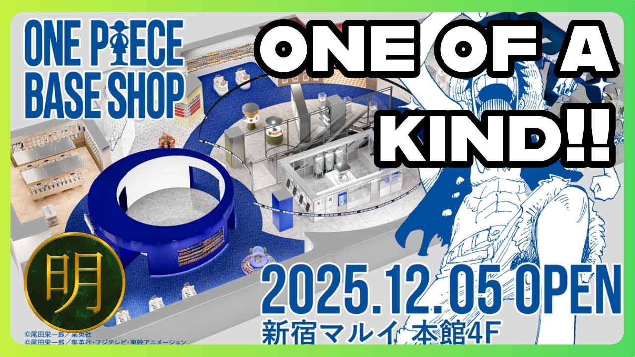 THE BEST PRODUCTS AT THE ONE PIECE BASE SHOP - SHINJUKU
