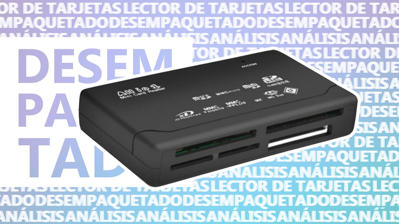 Lector de Tarjetas Económico - Unboxing y Análisis | Capaz de leer hasta 22 tipos de Tarjetas