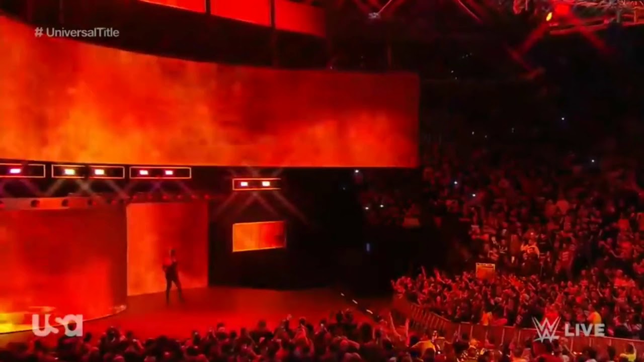 Big Red Monster Kane Entrance