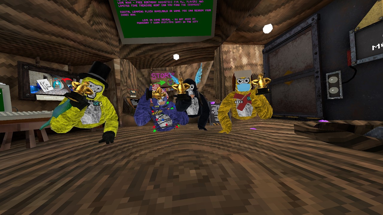 HAppy birth day gorilla tag and lemming🥳🥳