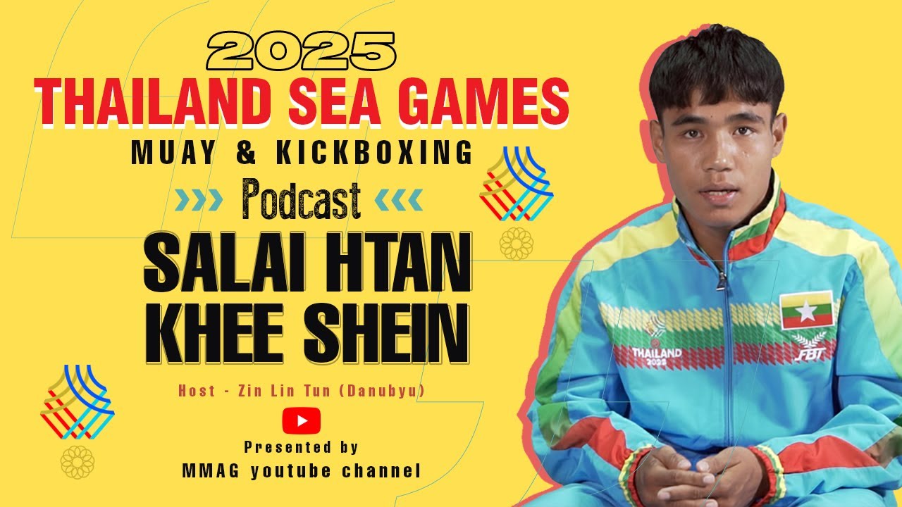 Salai Htan Khee Shein regarding Myanmar Muay and Kickboxing teams for the 2025 Thailand SEA Games