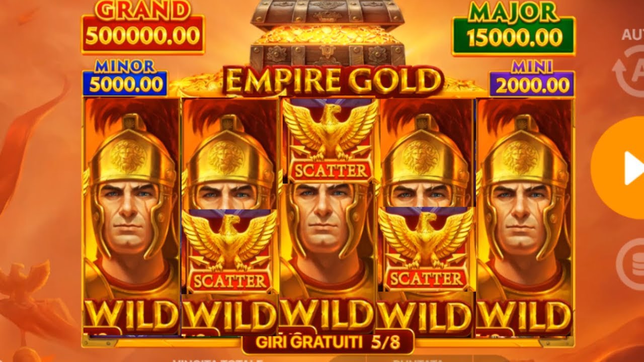 SCATTER Empire Gold Hold and Win slots PLAYSON