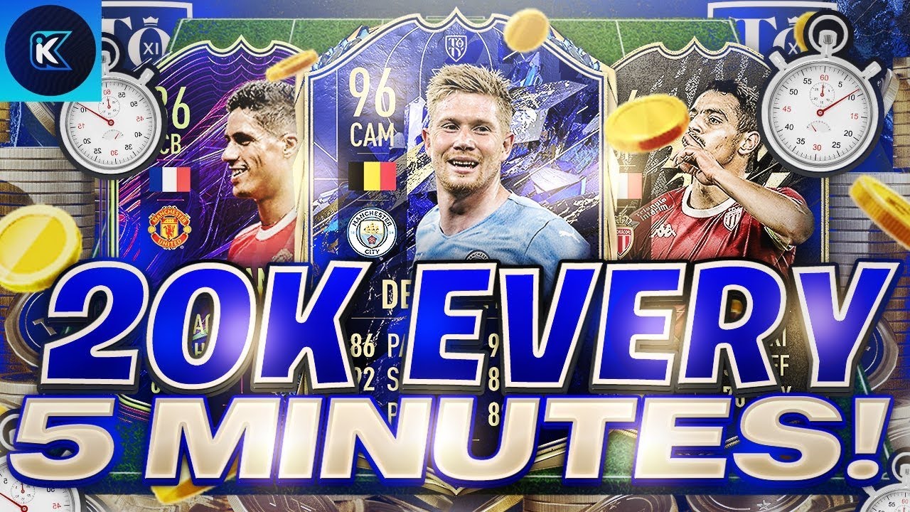 20K EVERY 5 MINS FIFA 22 BEST TRADING METHODS (FIFA 22 SNIPING FILTERS & FLIPPING)