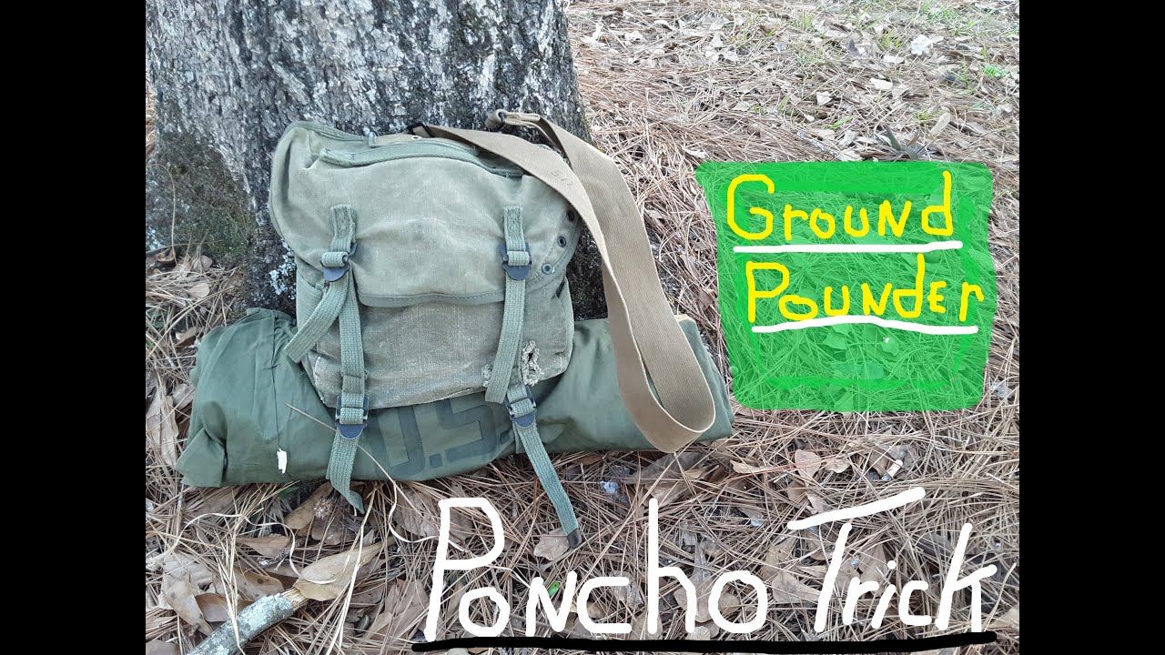 GROUND POUNDER  THE FORGOTTEN PONCHO TRICK