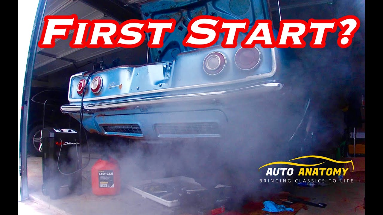 First start of the FLOODED 1965 Corvair!  Will it actually run this time?
