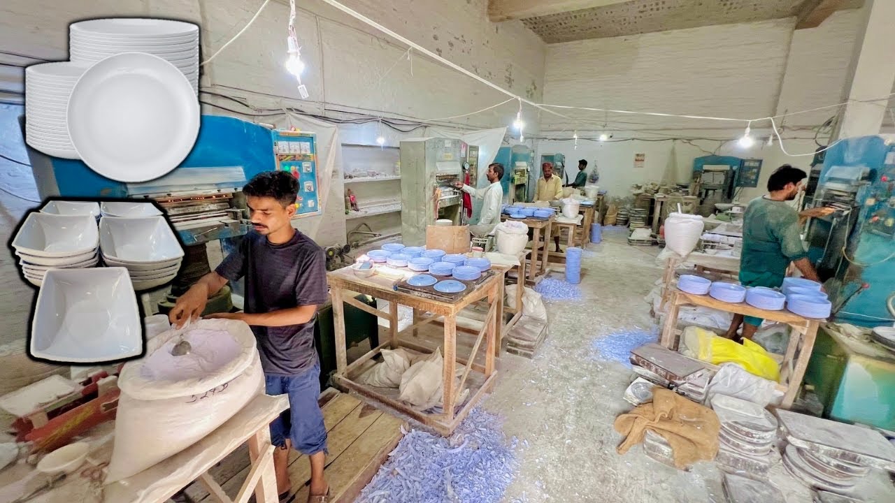 How Melamine Plates Are Made In Factory