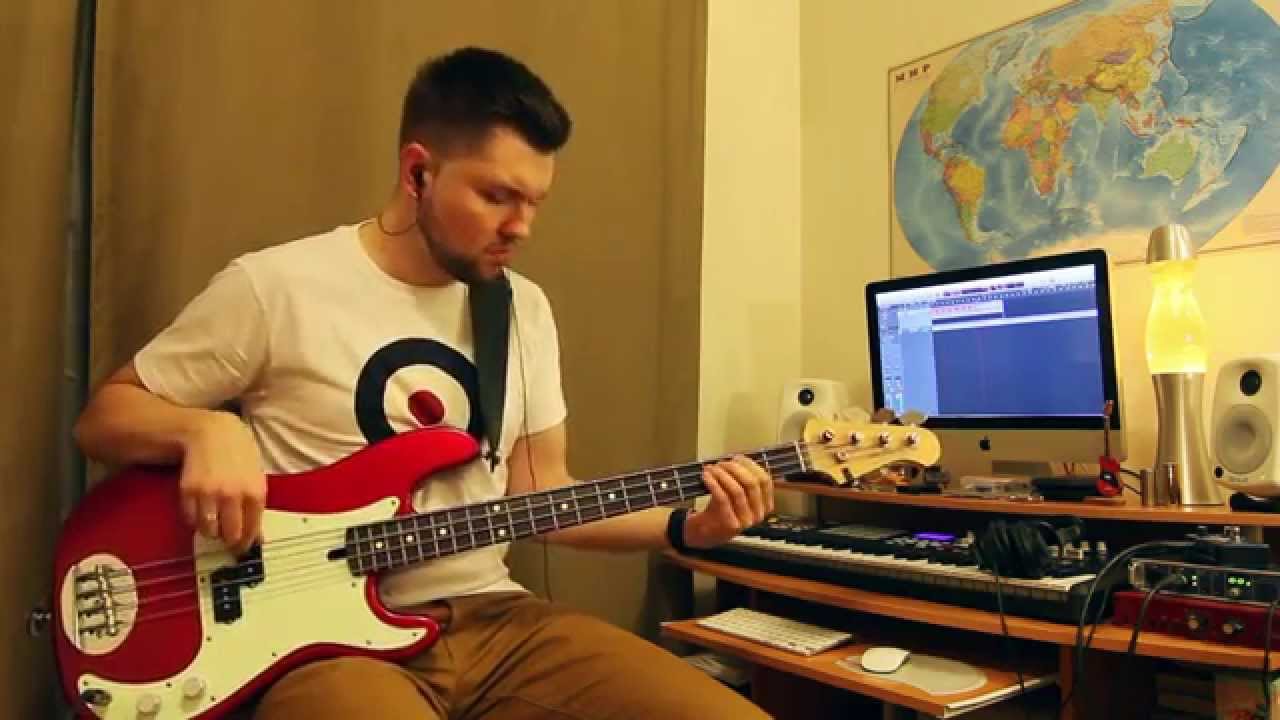 Neo-soul groove on P-bass with flats