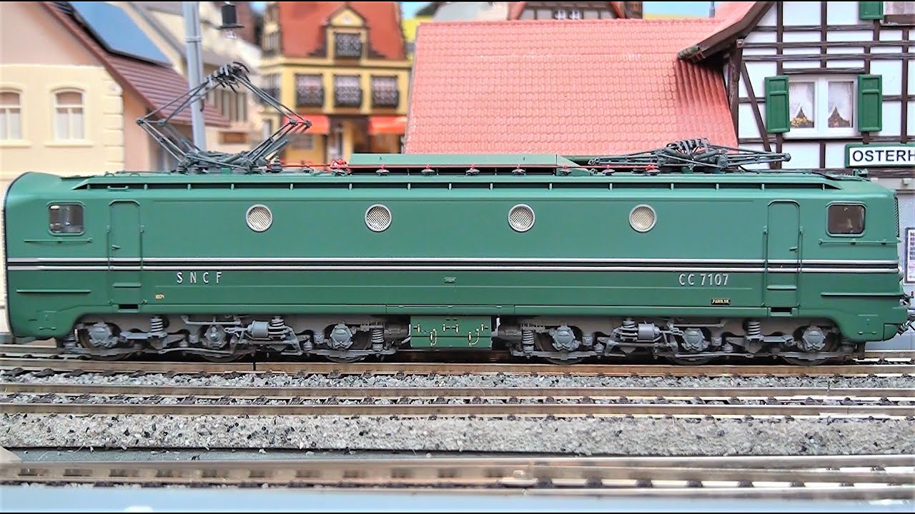 🇫🇷 REE CM 004 SNCF CC 7107 World Record 1955 331km digital Pantograph Stromabnehmer SNCF Weltrekord