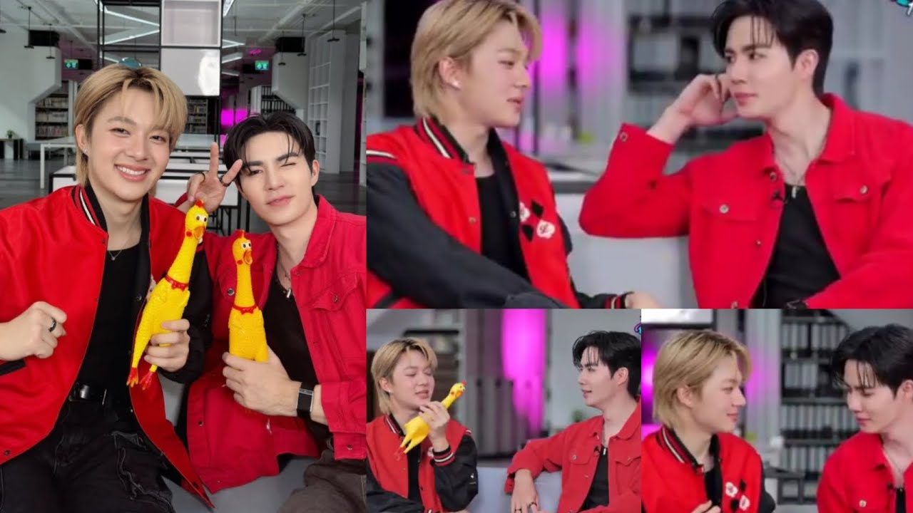 [ZeeNuNew]  🐺😺 Press Tour part 1 🥰😘