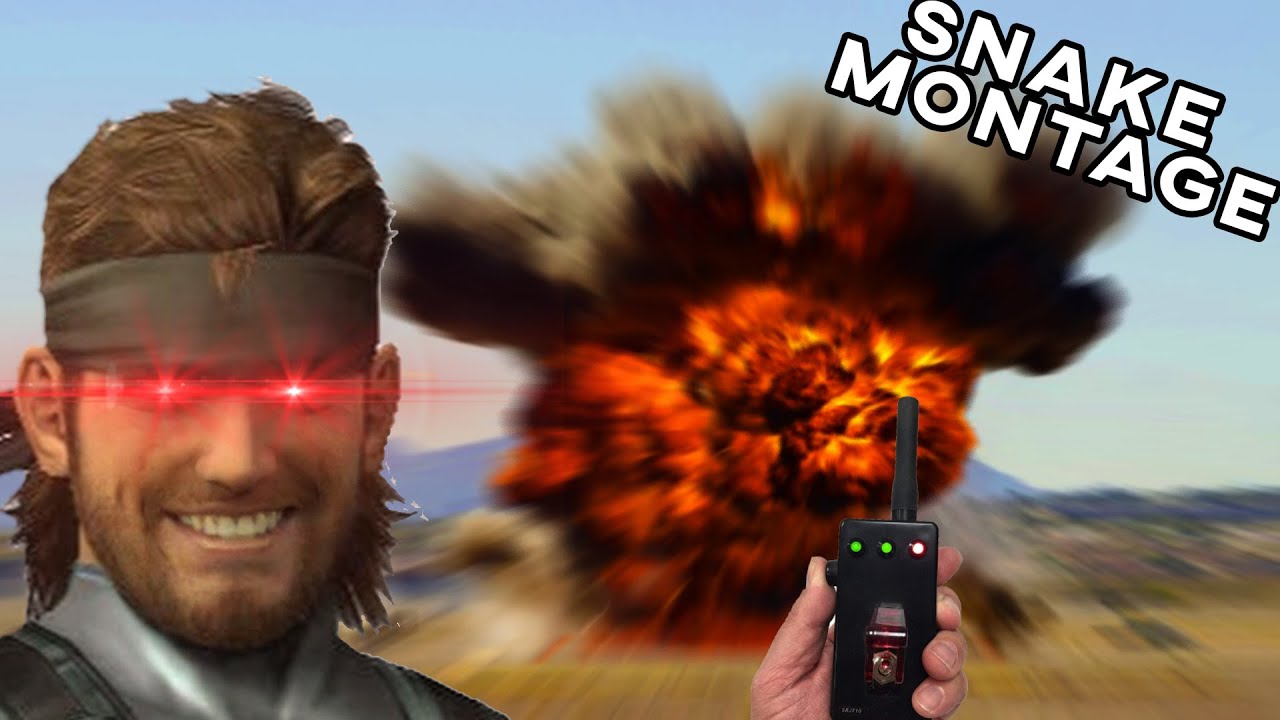 Снейку нужно расслабиться!!! | Smash Bros Ultimate Montage | Монтаж Снейка