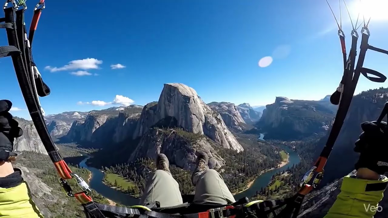 Paragliding Old Half Dome Meditation: Study #44