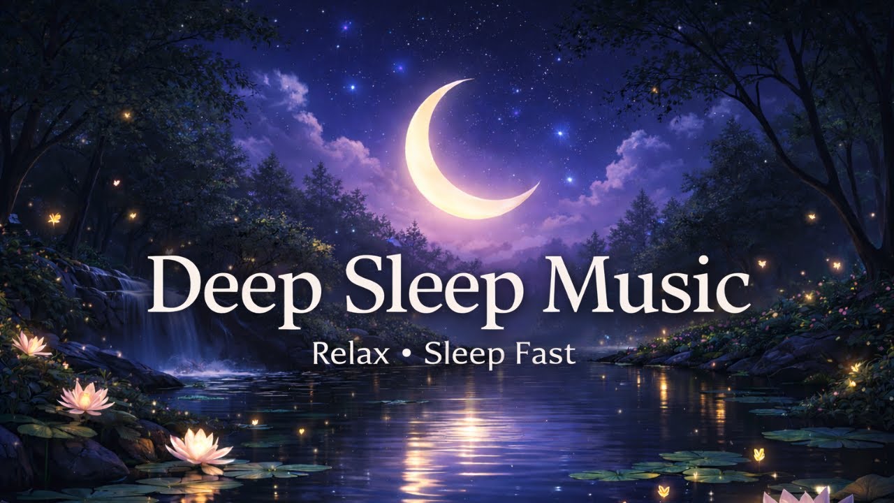 Deep Sleep Music 🌙 Relaxing Instrumental for Insomnia & Peaceful Night