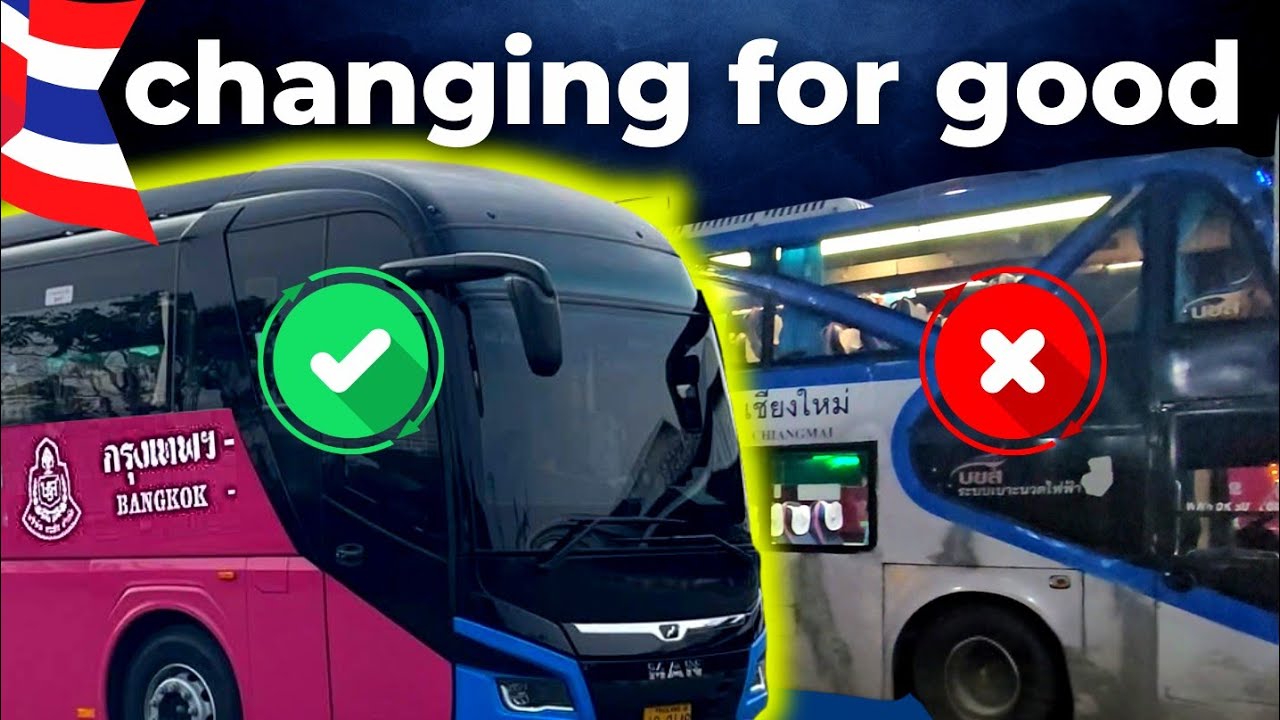 The $40M Upgrade: End of the Road for Thailand's old buses?