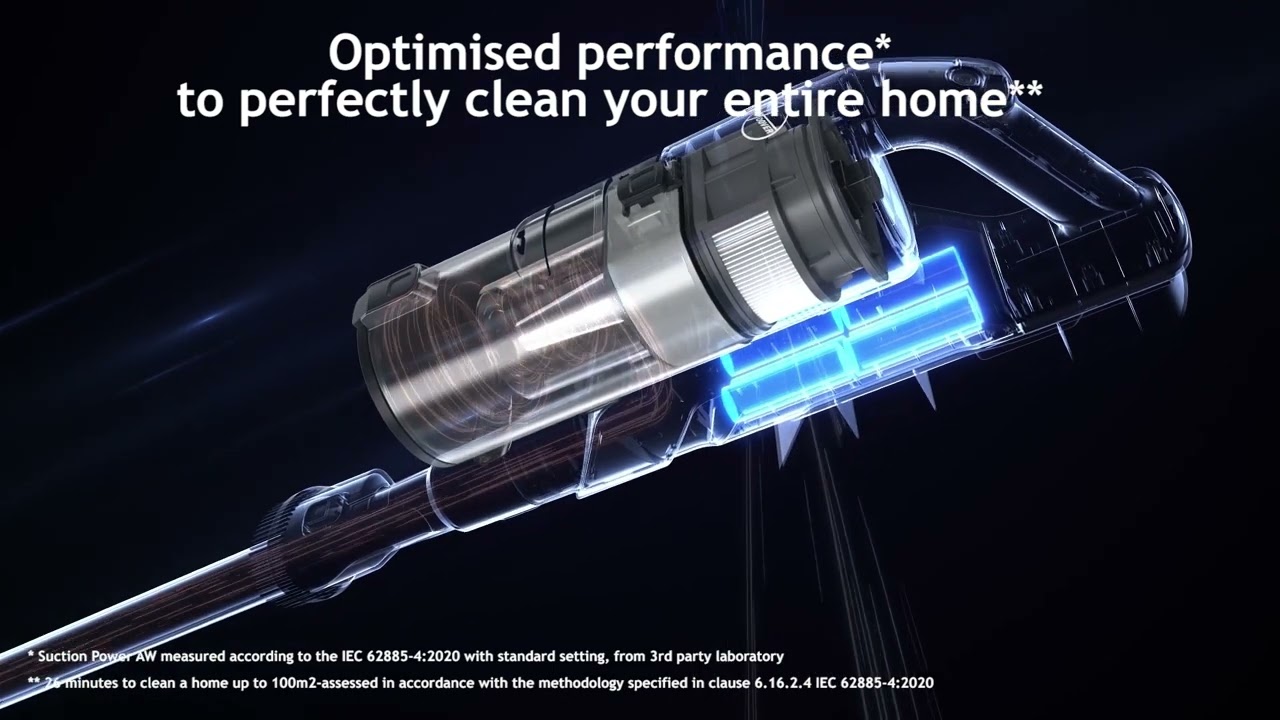 Vacuum cleaners | Hoover Cordless Stick HF9 Technology &ndash; Performance | 20s