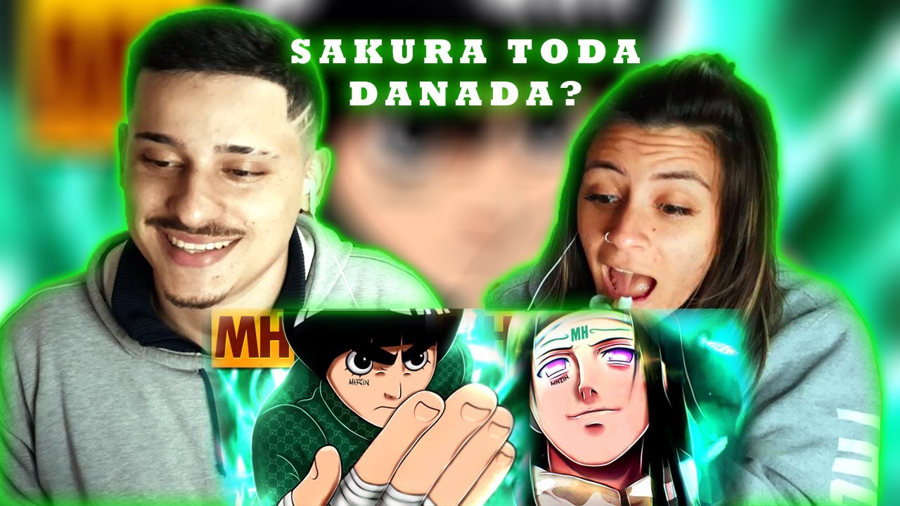 REACT EM CASAL | 2 EM 1 | MHRAP - Tipo Rock Lee e Tipo Neji