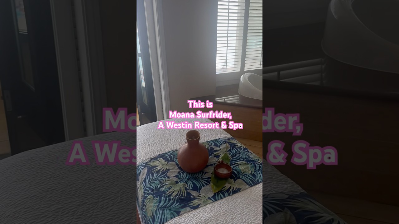Is this best spa in Waikiki? #bestspa #sparesort #waikikibeach #theview #traveling #hawaii #travel