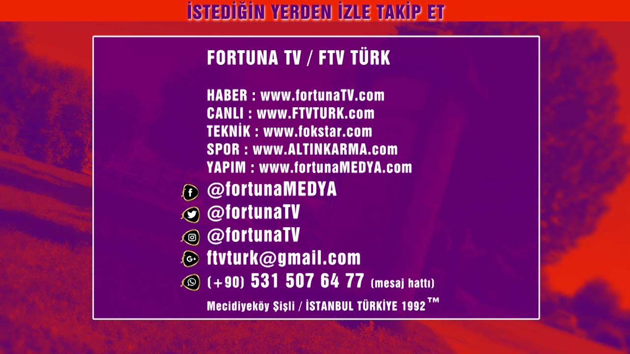 fortunaTV HD / FTV T&Uuml;RK HD | İletişim