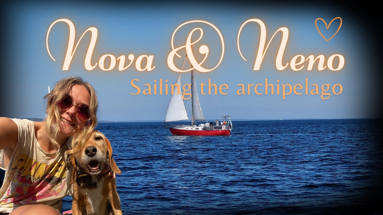 Solo Sailing Stockholm's Archipelago in the Sunshine | Sailing with My Dog - Nynäshamn to Nåttarö E6