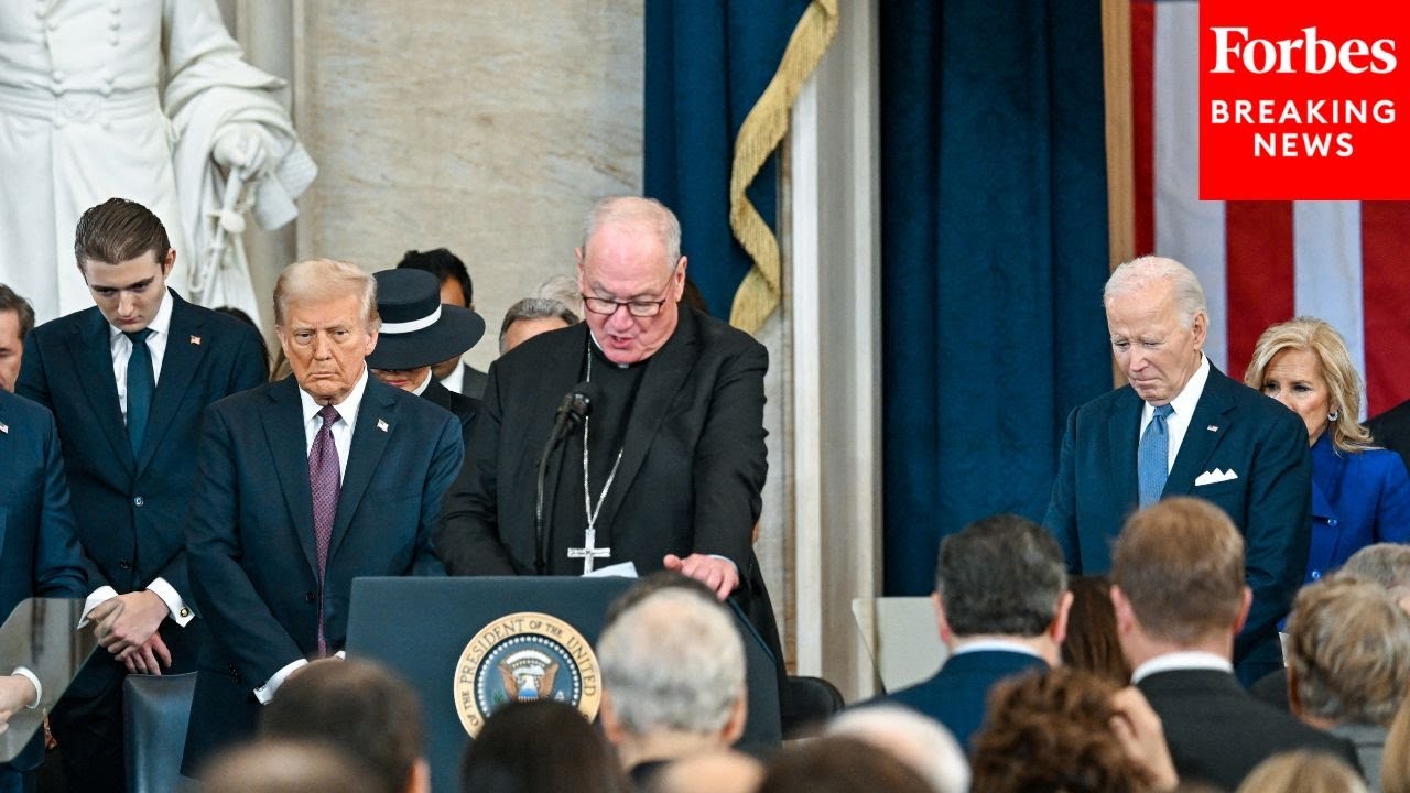 Cardinal Timothy Dolan Delivers An Invocation At The Inauguration Of Donald Trump