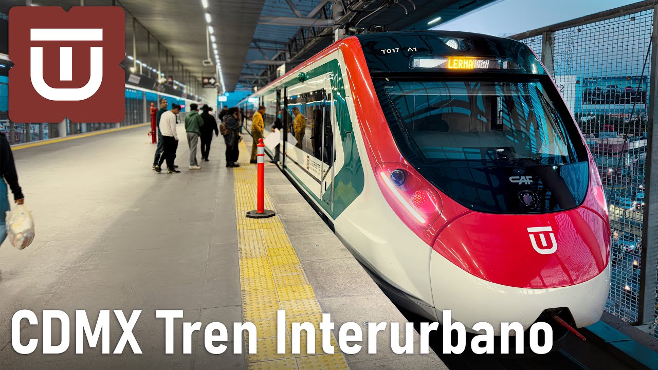 [4K] 🇲🇽 Mexico City Regional Rail | Tren El Insurgente