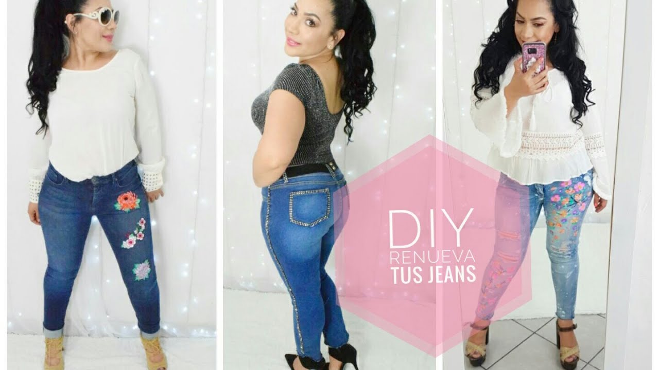 DIY Jeans de Viejos a Nuevos ✂👖✂