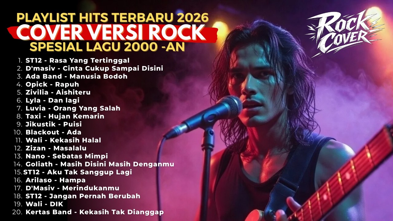 COVER ROCK INDONESIA Ter-Hits 2026 | Nostalgia Spesial Lagu 2000 an yang Bikin Ketagihan!