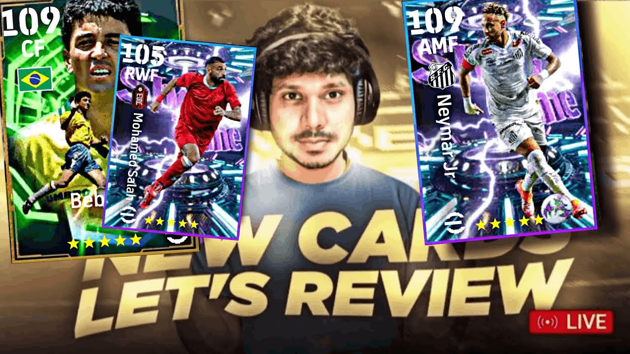 I'M BACK 😁 LET'S REVIEW NEW CARDS & MANAGER 🔥 eFootball LIVE 🛑 #efootball