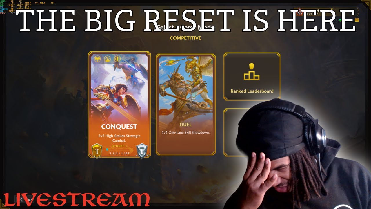 THE BIG RANK RESET IS HERE! OLE BOI