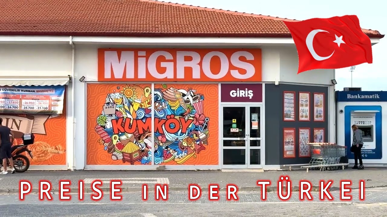 Die aktuellen Preise in der Türkei. Side Mai 2025. MIGROS #side #kumköy #türkei
