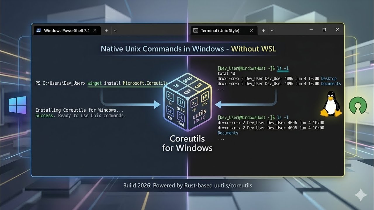 Linux-команди на Windows БЕЗ WSL!