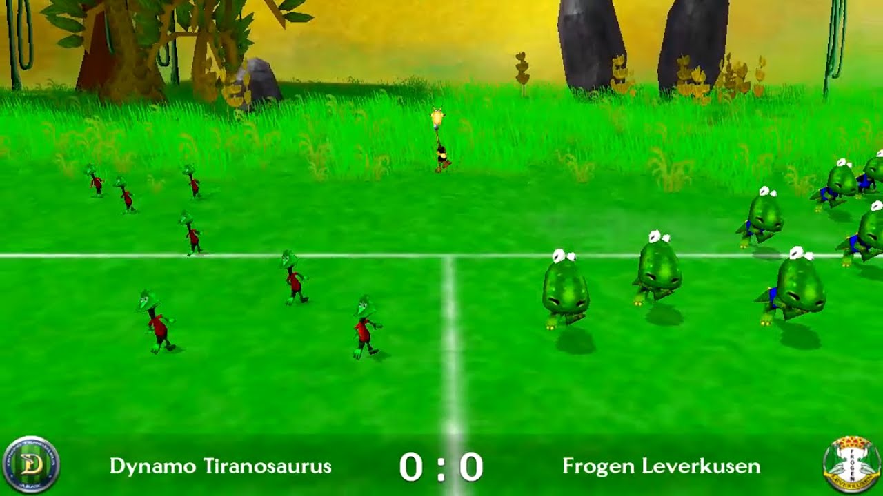 Pet Soccer playthrough - All Pet Stars Soccer Championship (fourth match, first half)