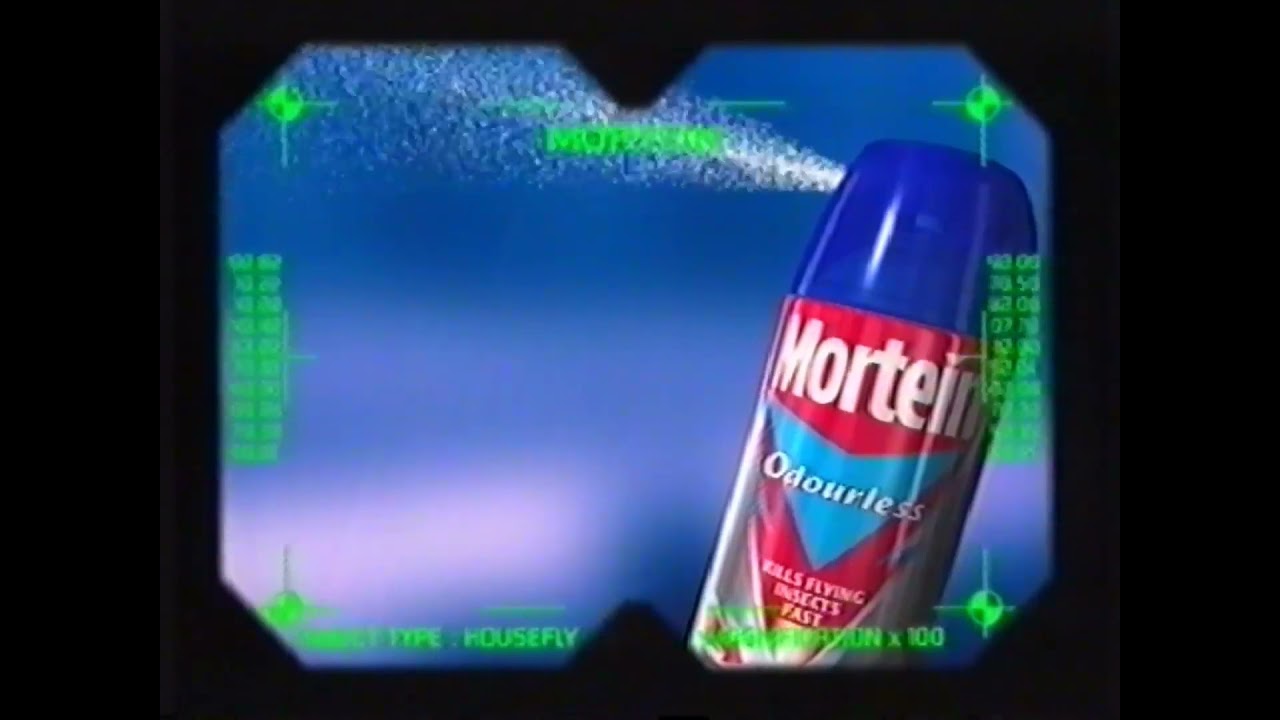 Mortein Odourless Fly Spray - 2001 Australian TV Commercial