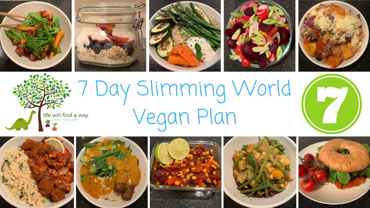 7 Day Slimming World Vegan Meal Plan - Day 7