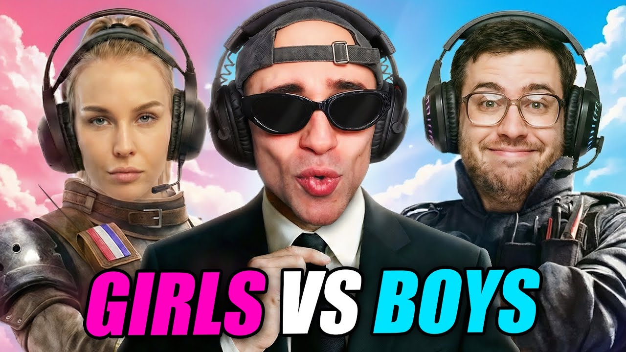 5 RAGAZZE vs 5 RAGAZZI su RAINBOW SIX SIEGE!