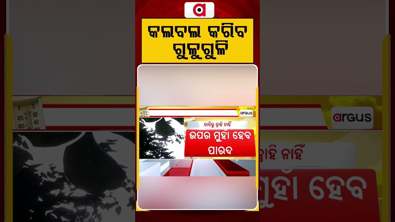 କଲବଲ କରିବ ଗୁଳଗୁଳି... | Odisha Heatwave Alert | Weather Update | Odisha News | Argus News