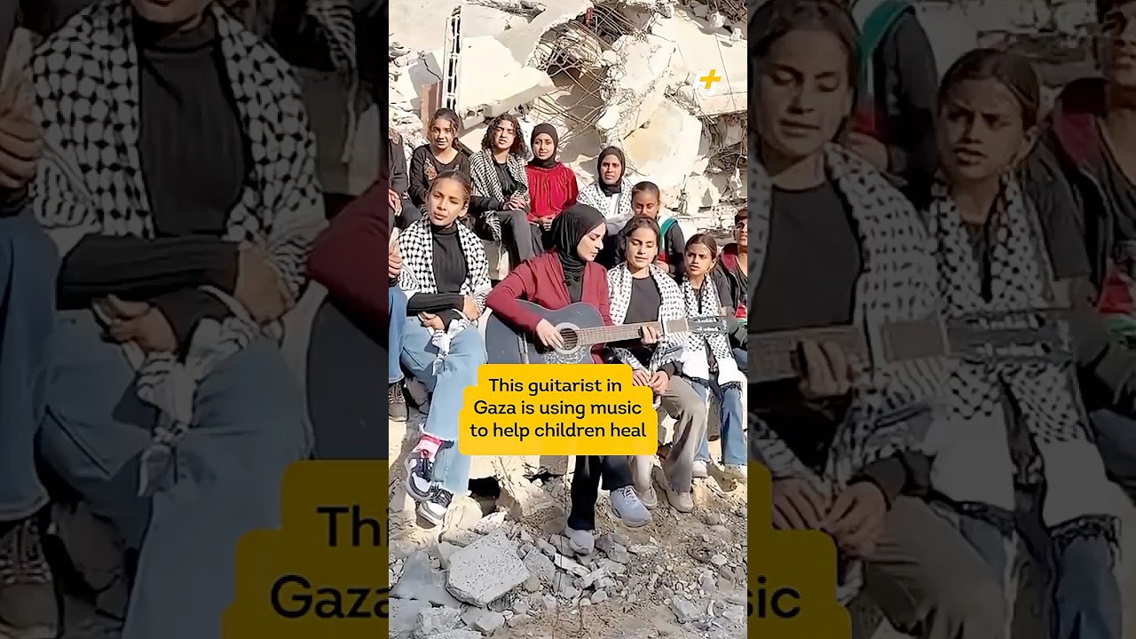 Music Brings Hope to Displaced Children in Gaza